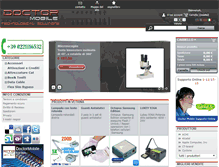 Tablet Screenshot of doctormobile.eu